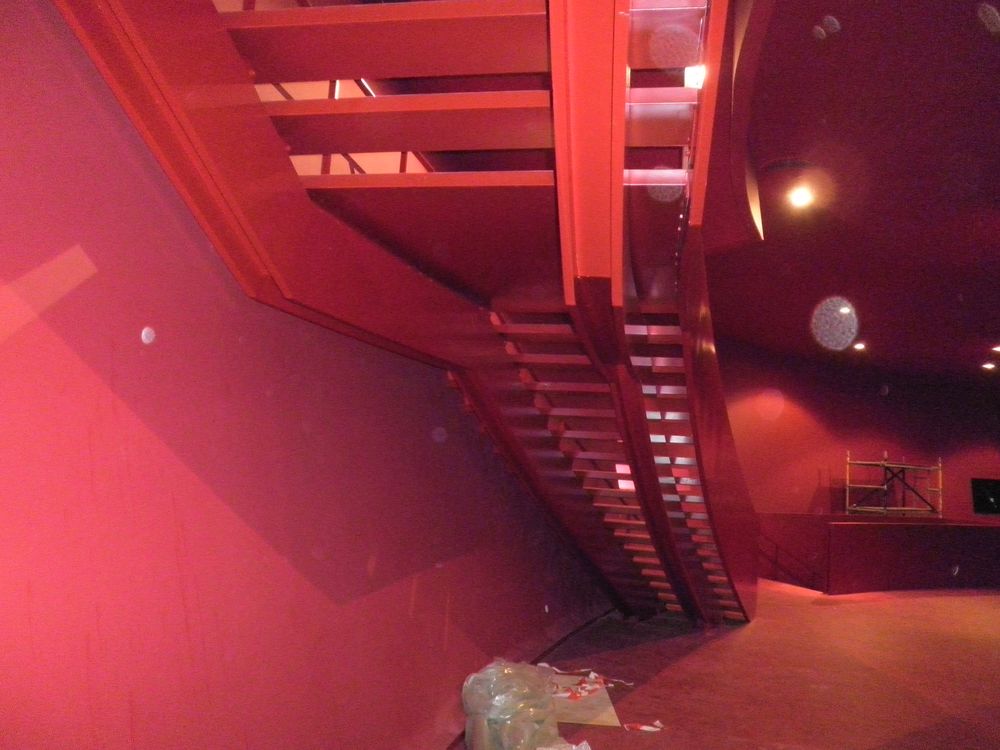 Escalier intérieur, structure